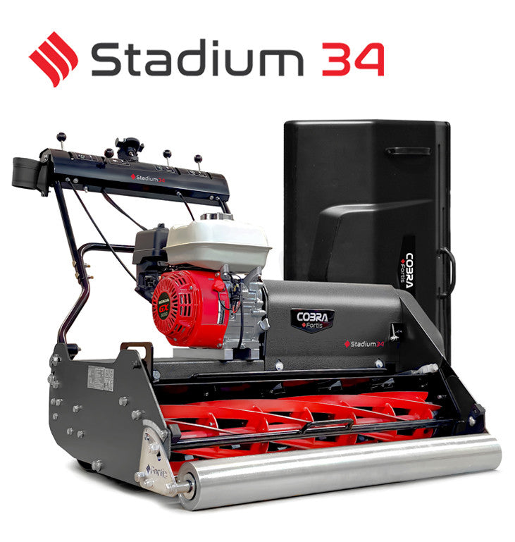 Cobra 34" Stadium Cylinder Mower Powered by Honda - COFORTISSTDM34H