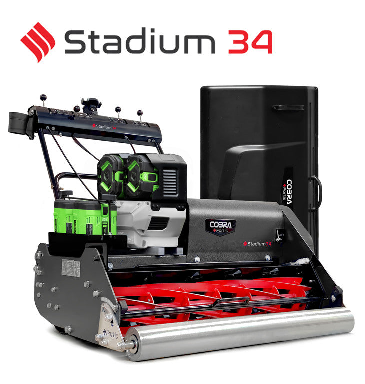 Cobra 34" Stadium Cylinder Mower Powered by EGO - COFORTISSTDM34EKIT