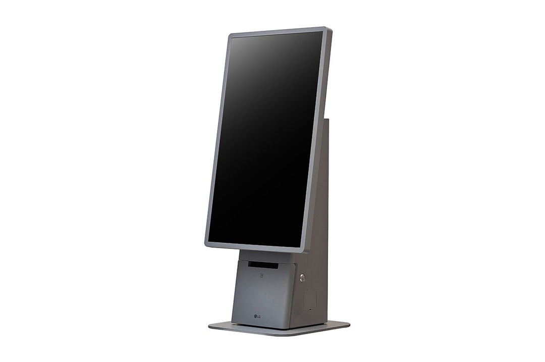 LG 27KC3P-M 27” Self-Ordering Kiosk with Touchscreen, Windows 10 IoT, Built-in Printer, Card Reader, Scanner – High Brightness Full HD Display for QSR, Retail & Self-Service Use