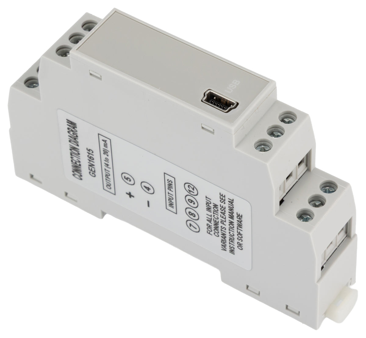 TieDex UK Temperature Transmitter Universal Input 30V ac, 70 °C, 30 °C