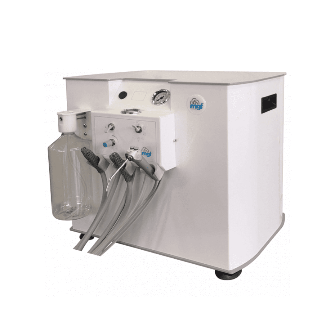 MGF MINI HELPADENT STATICM-S-OF100-003-SXH Veterinary Air Compressor Oil Free 3L Receiver 1.9CFM