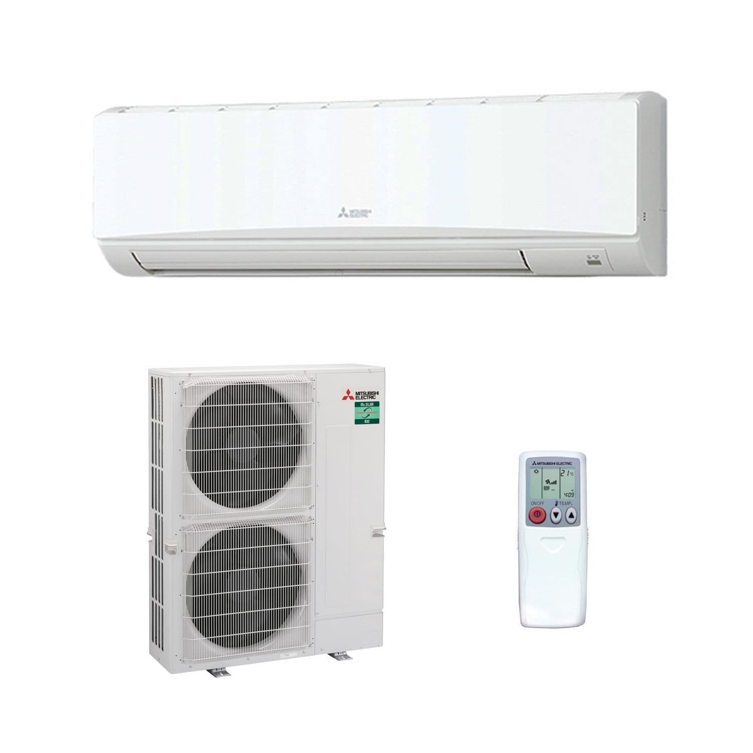 Mitsubishi Electric Air Conditioning Mr Slim PKA-M100KA PUZ-ZM100VKAR1 10Kw/36000Btu R32 Install Kit