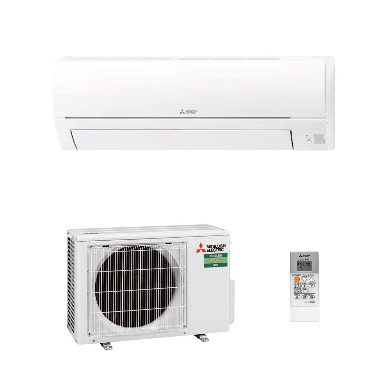 Mitsubishi Electric Air Conditioning MSY-TP35VF Cooling Wall 3.5Kw/12000Btu R32 A+++ 240V~50Hz