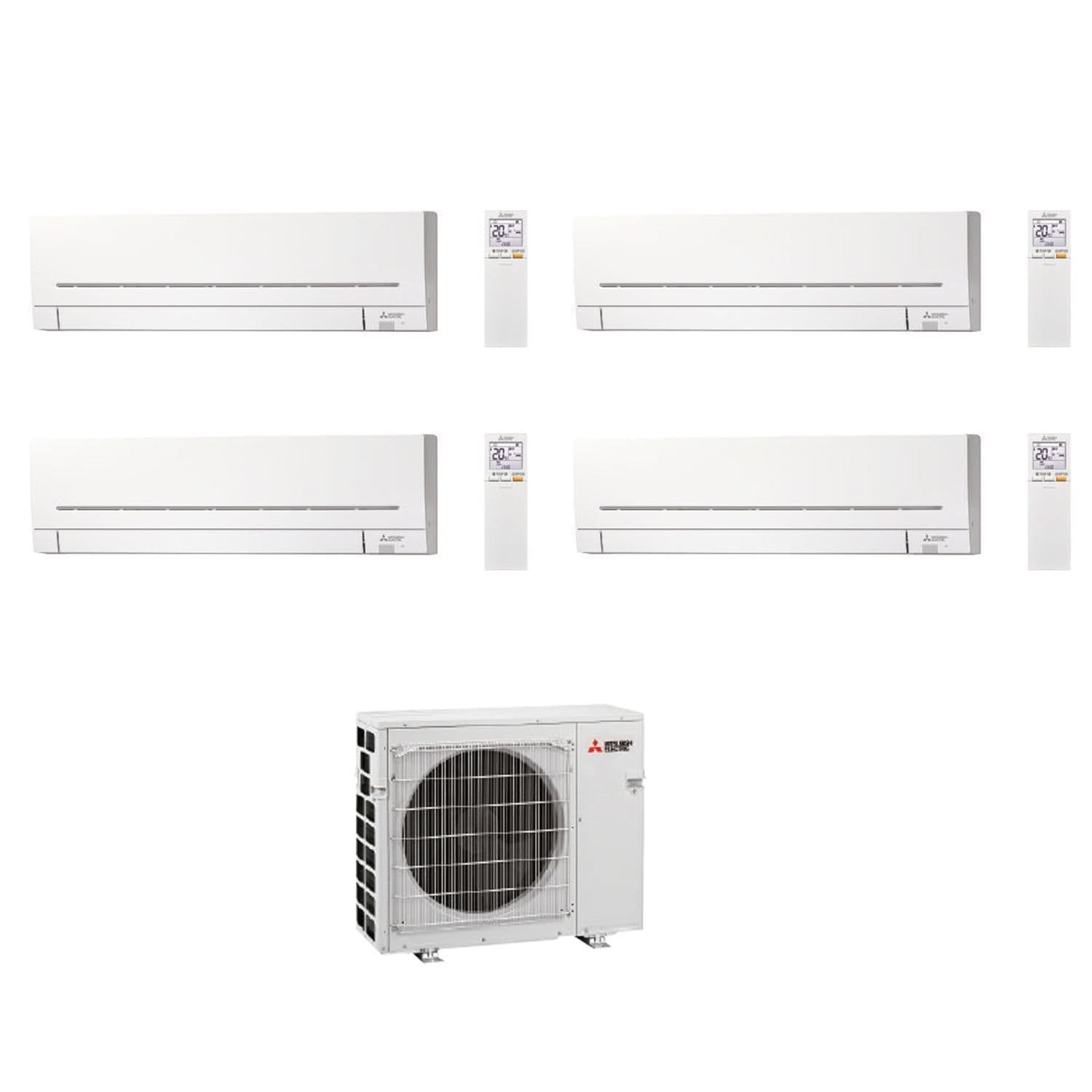 Mitsubishi Electric Air Conditioning MXZ-4F83VF Multi 4 x MSZ-AP25VGK 2.5kW Wall A++ 240V~50Hz