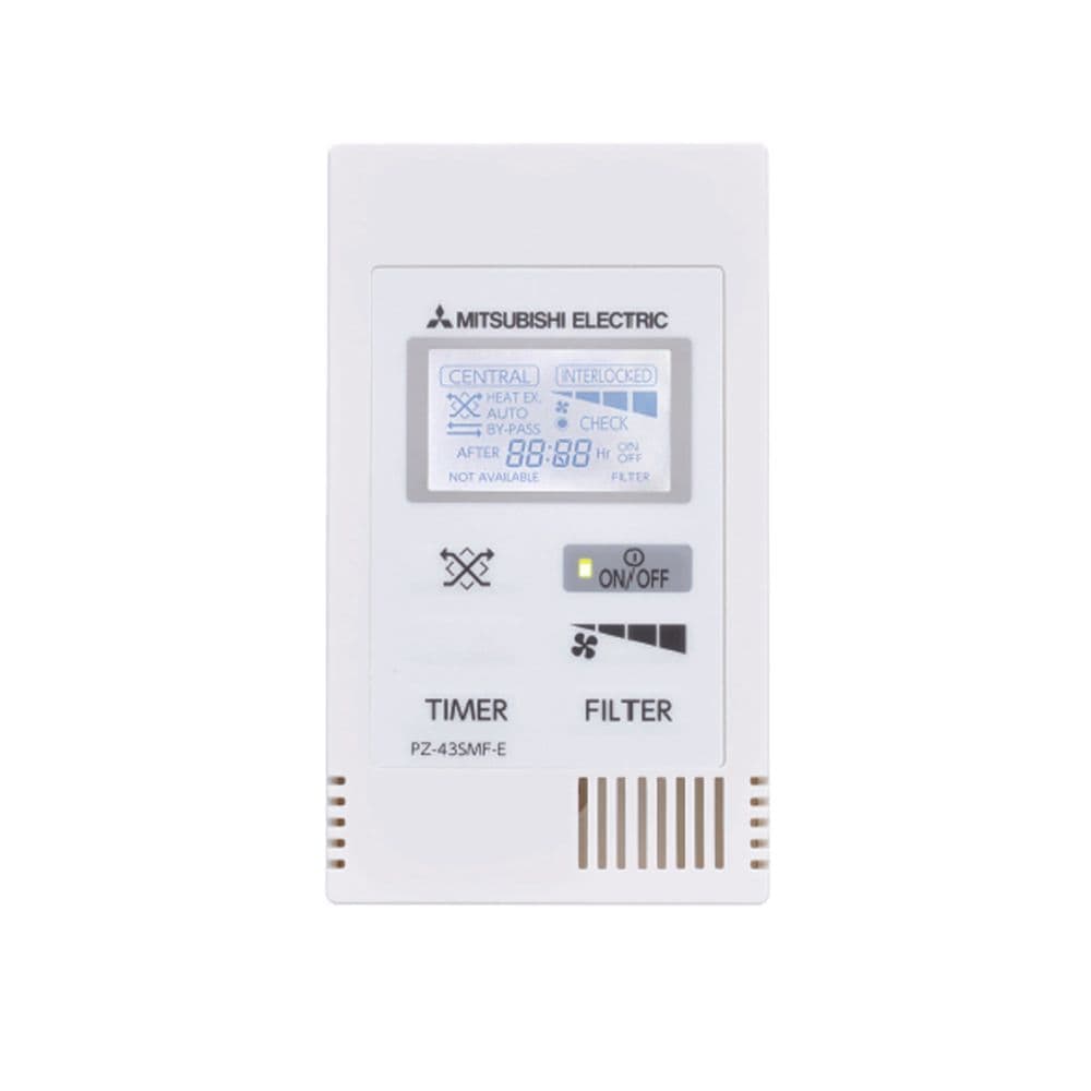 Mitsubishi Electric Air Conditioning PZ-43SMF-E Simplified Lossnay Controller