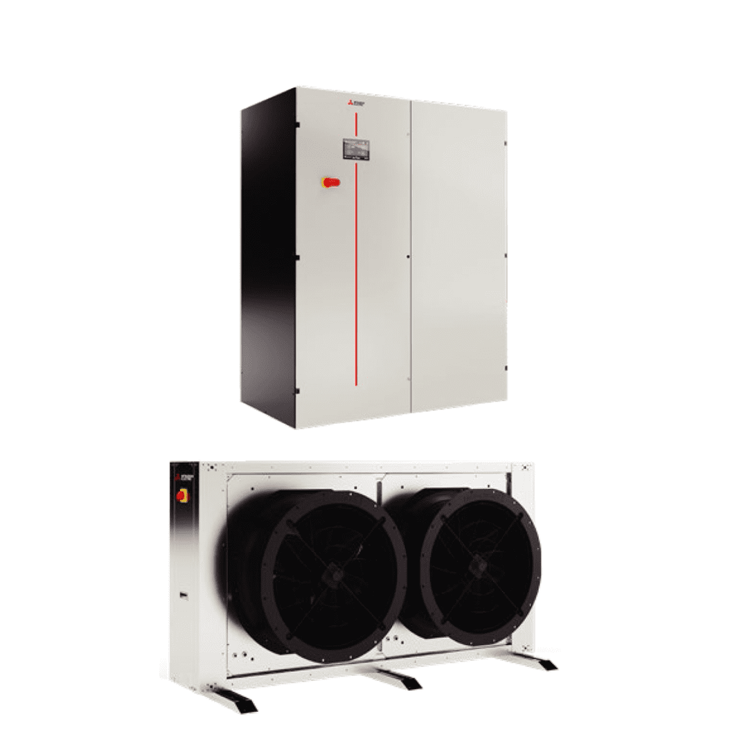Mitsubishi Electric Air Conditioning Mitsubishi Electric x-MEXT-i-G02-DX-U/O-052 + MEGR-MC-E-067 Close Control R410A 50Kw 415V~50Hz