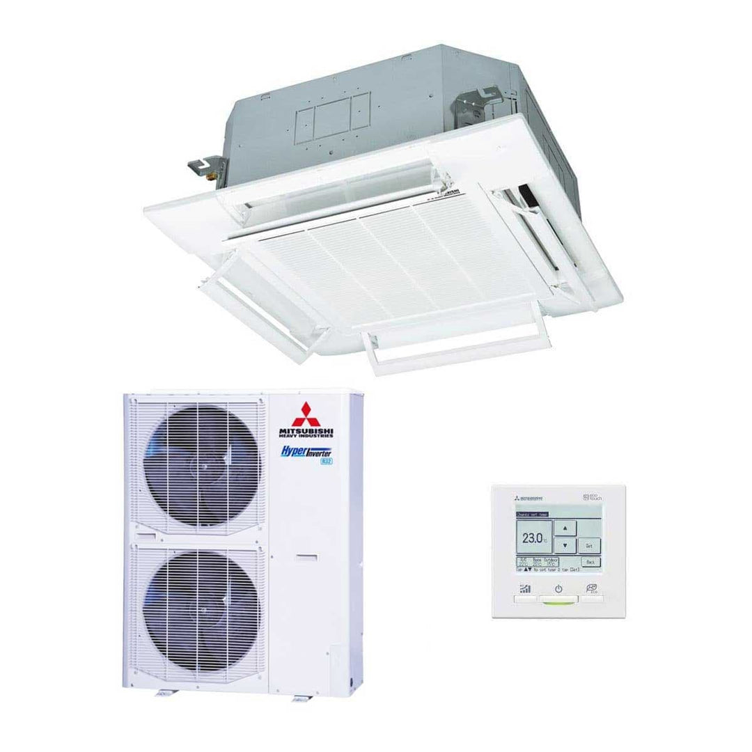 Mitsubishi Heavy Industries Air Conditioning FDT140VH FDC140VNX-W Cassette Hyper Inverter 14Kw 1Ph