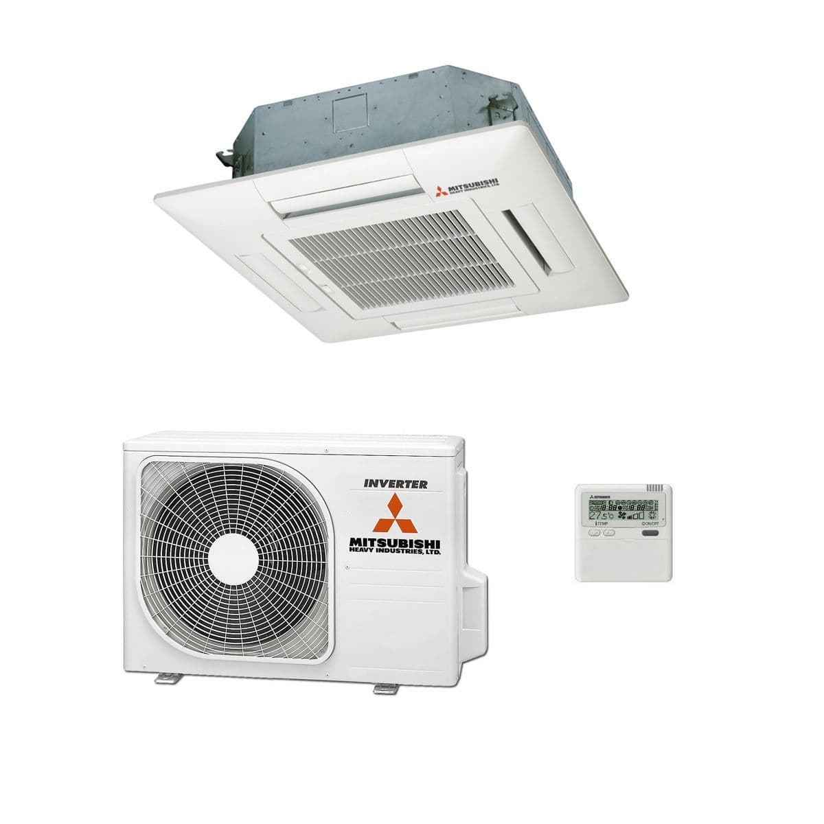 Mitsubishi Heavy Industries Air Conditioning FDT50VH Cassette 5Kw/17000Btu R32 A++ 240V~50Hz