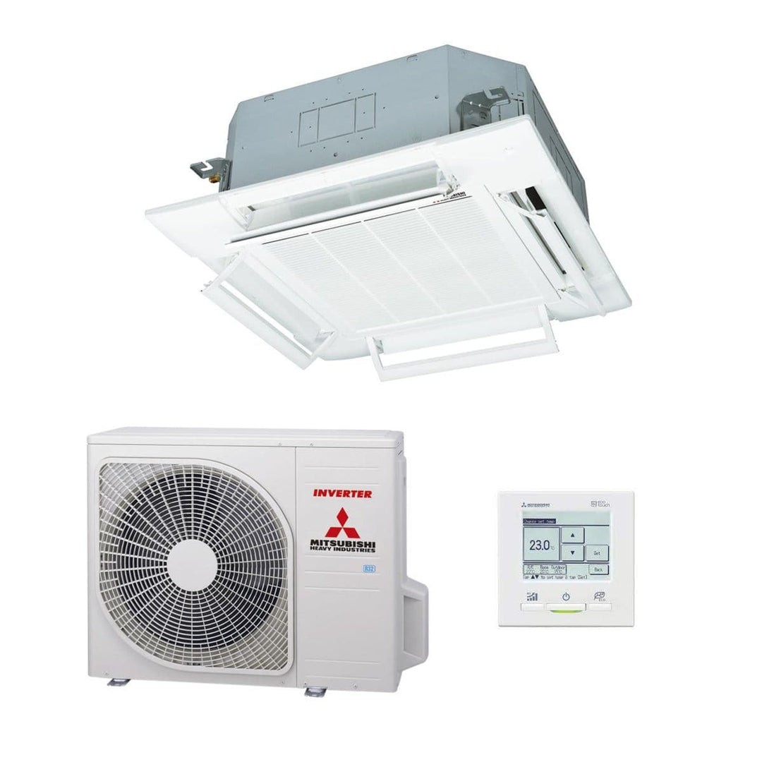 Mitsubishi Heavy Industries Air Conditioning FDT71VH Cassette Inverter Heat Pump 7Kw/24000Btu A+ R32