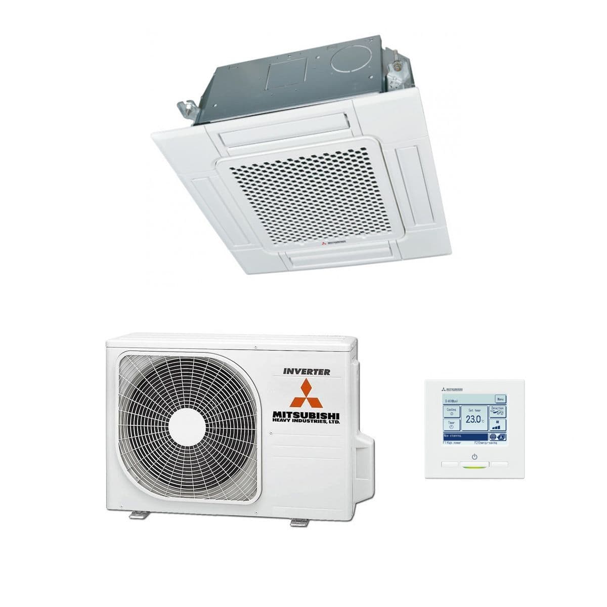 Mitsubishi Heavy Industries Air Conditioning FDTC60VH Compact Cassette 6Kw/20000Btu R32 240V~50Hz