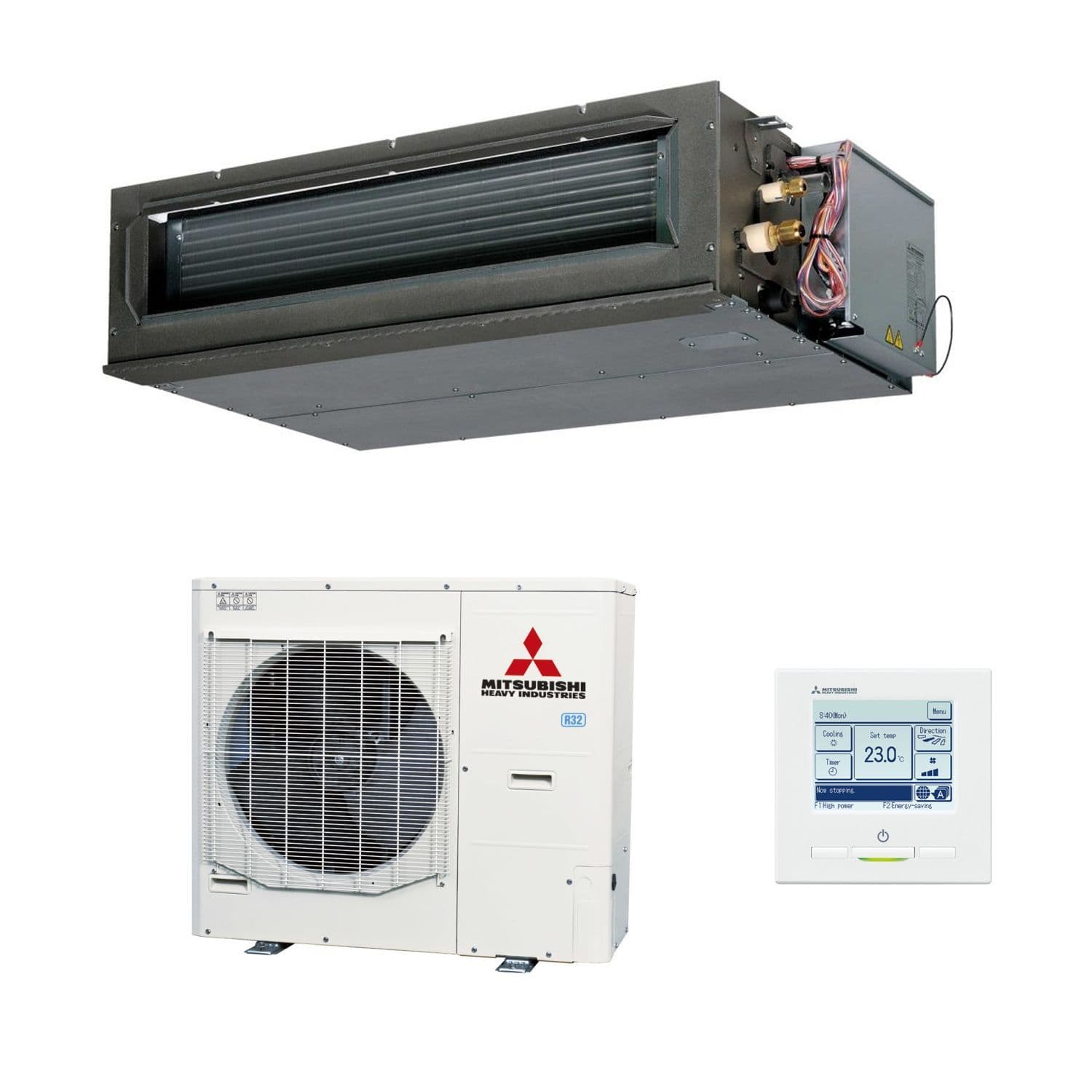 Mitsubishi Heavy Industries Air Conditioning FDUM140VH FDC140VNA-W Ducted Ceiling Micro 14Kw 1P