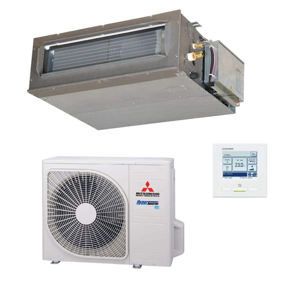 Mitsubishi Heavy Industries Air Conditioning FDUM71VH FDC71VNX-W Ducted Concealed Hyper 7Kw A+