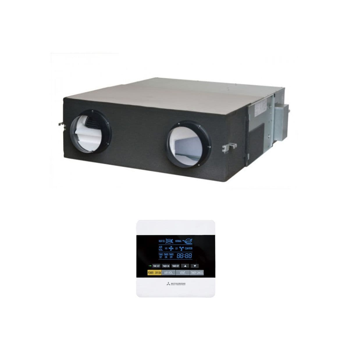 Mitsubishi Heavy Industries Air Conditioning SAF150E7 Air Exchange Heat Recovery 150M3/hr 240V~50Hz
