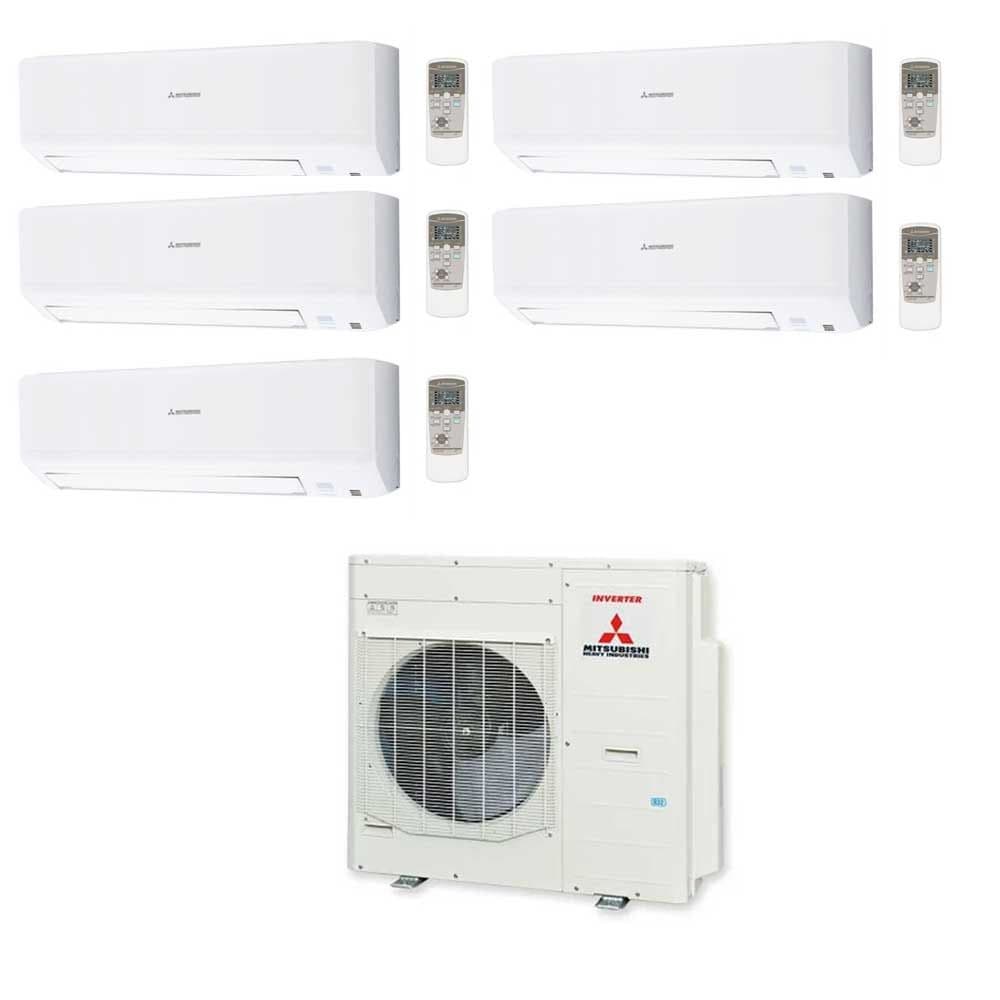 Mitsubishi Heavy Industries Air Conditioning SCM100ZS-S 4 x SRK35ZSP-W Wall Heat pump 3.5Kw/12000Btu