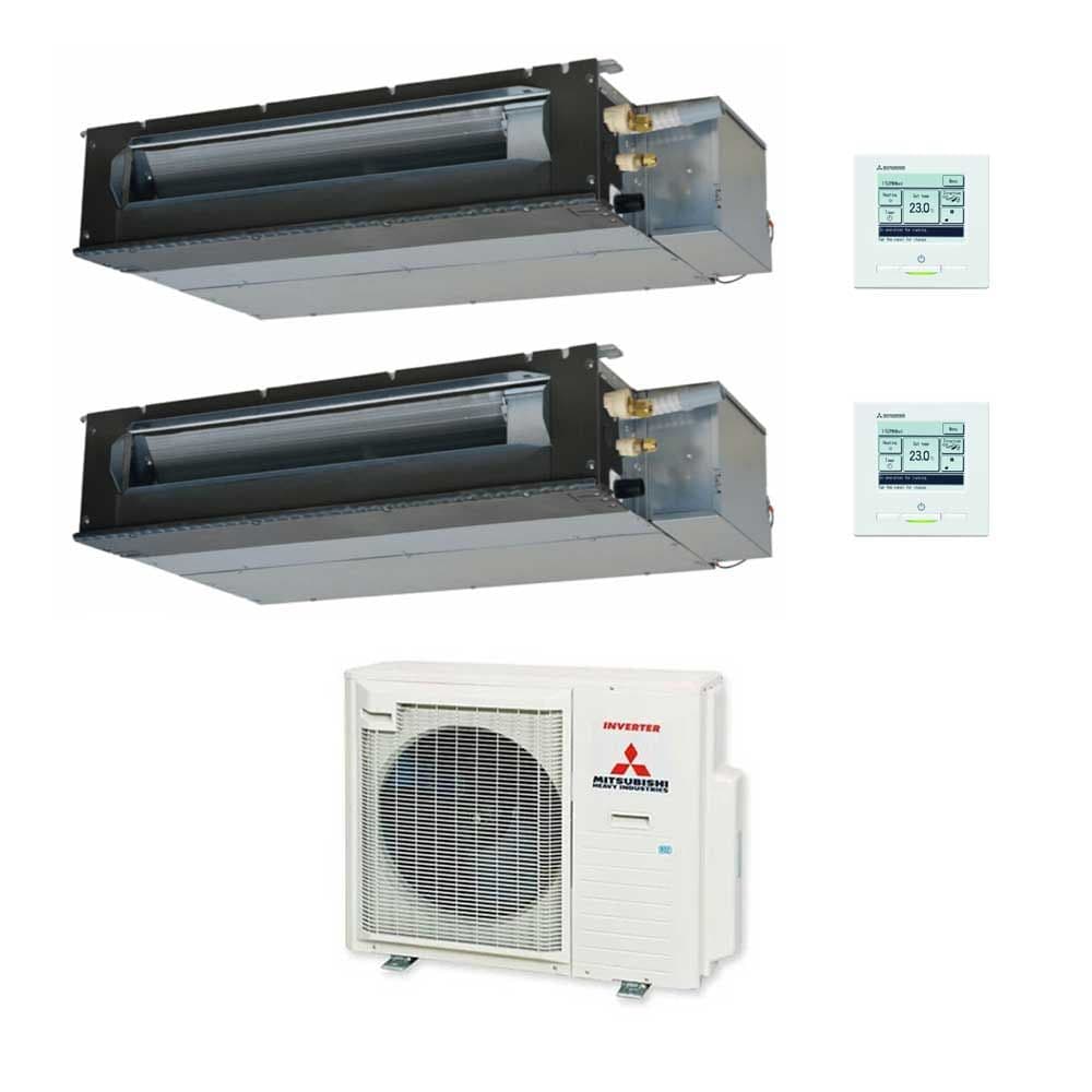 Mitsubishi Heavy Industries Air Conditioning SCM50ZS-S Compact Ducted 1 x SRR35ZS-W 1 x SRR25ZS-W