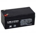 Mk Batteries MK Powered ES3-12 AGM Deep Cycle Battery 12VDC 3Ah