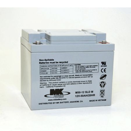 Mk Batteries MK Powered M50-12-SLD-M AGM 50AH 12V Battery