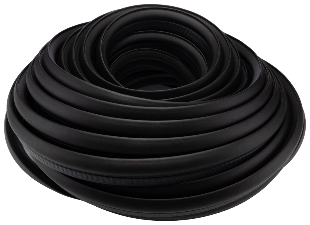 TieDex UK Black Ethylene Propylene Diene Monomer Edging Strip, 20 m