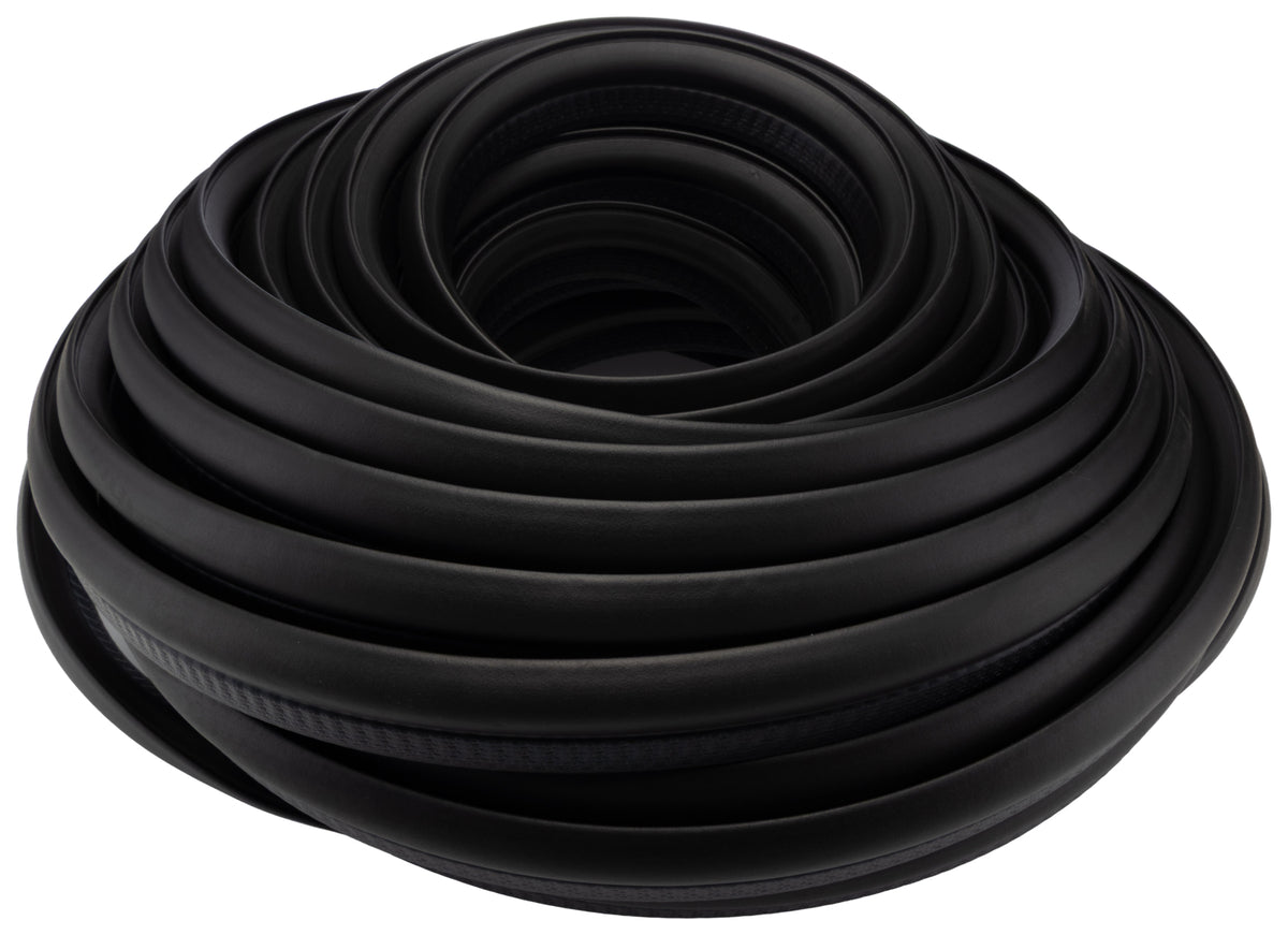 TieDex UK Black Ethylene Propylene Diene Monomer Edging Strip, 20 m