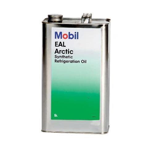 Mobile Lubricants Mobil Arctic 100 EAL 100 Refrigeration Oil Lubricant 20 Litre 4 x 5 Litre Cans