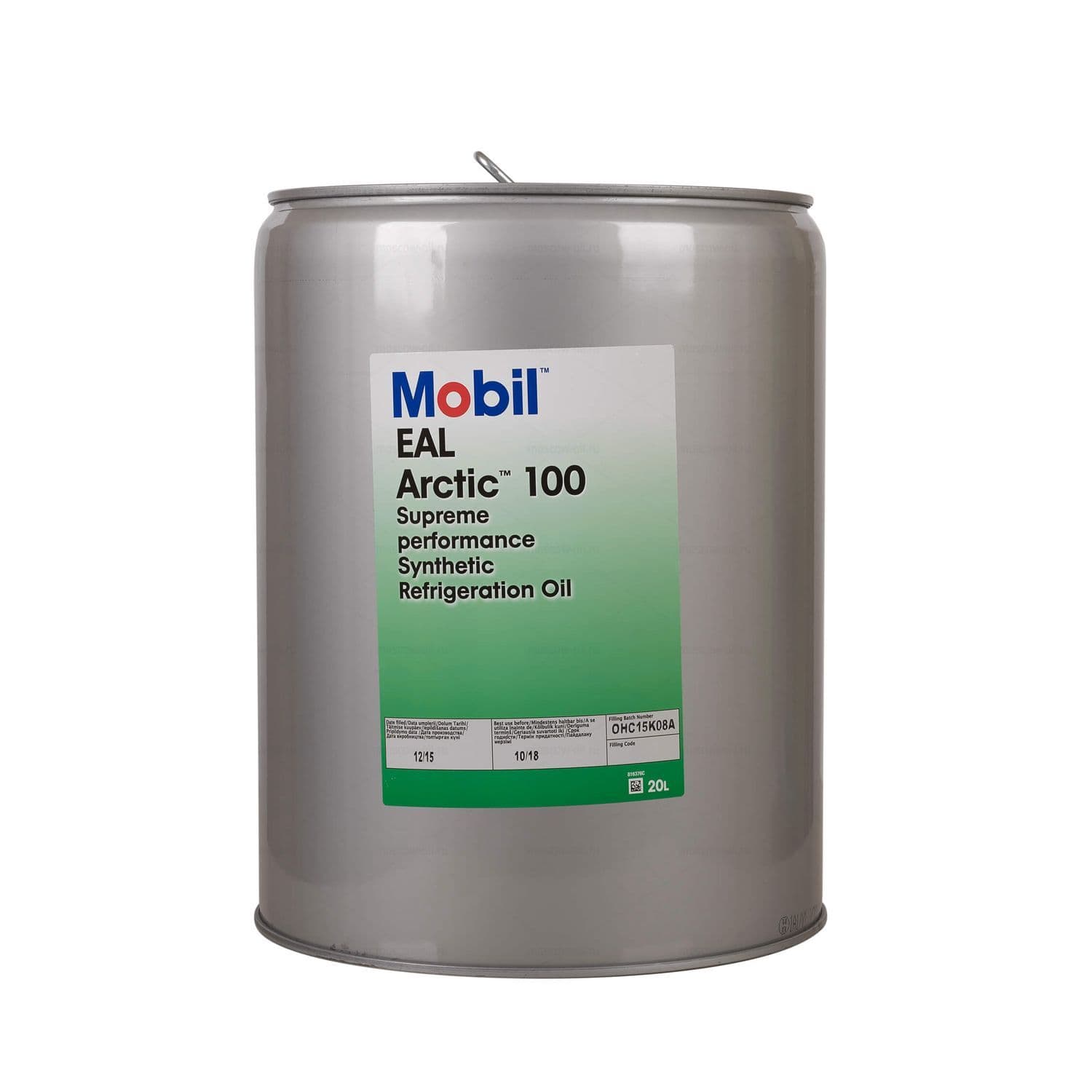 Mobile Lubricants Mobil Arctic 100 EAL Refrigeration Oil Lubricant 208 Litre Drum