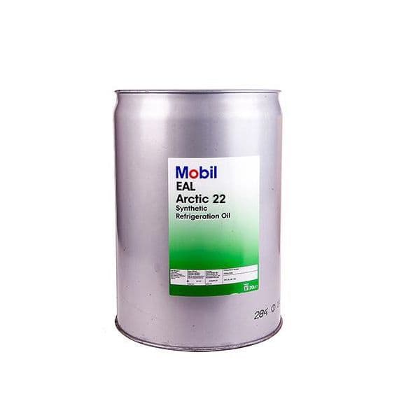 Mobile Lubricants Mobil Arctic 22CC EAL 22CC Refrigeration Oil Lubricant 20 Litre 4 x 5 Litre Cans