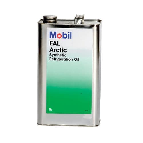 Mobile Lubricants Mobil EAL Arctic Series Arctic 46 Refrigeration Oil Lubricant 4 x 5 Litre