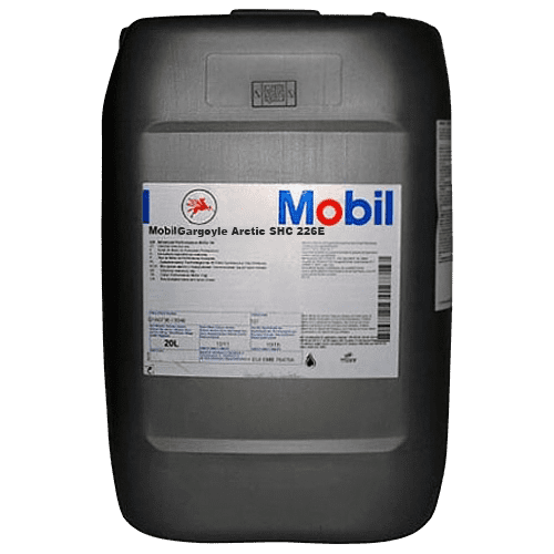 Mobile Lubricants Mobil Gargoyle Arctic SHC-226E SHC226E Fully Synthetic Refrigeration Oil Lubricant 20 Liters