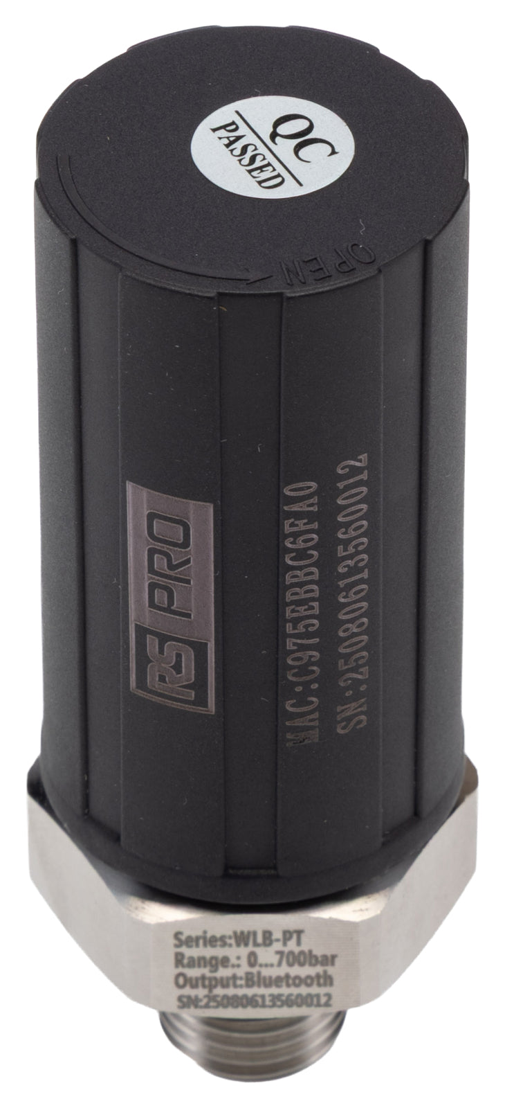 TieDex UK Pressure Sensor, Digital Output 0 bar 700 bar, Digital Reading