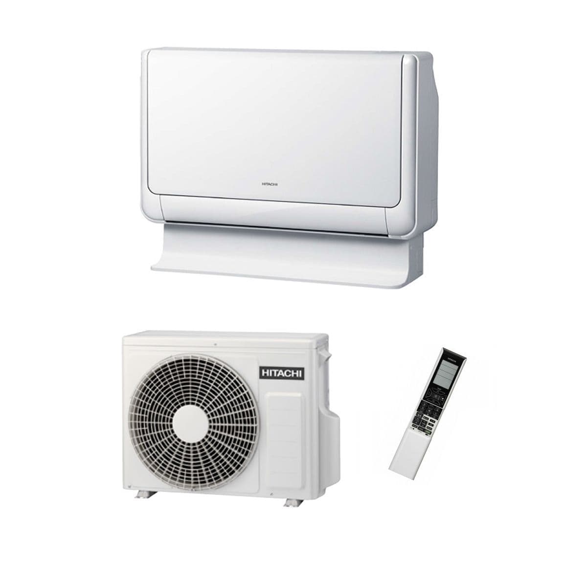 Hitachi Air Conditioning Shirokuma Floor Mounted RAF-50RXB Inverter Heat Pump 5.0Kw/17000Btu A+ 240V~50Hz