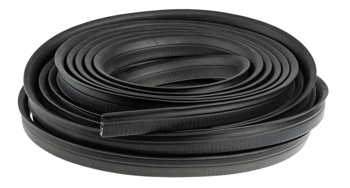 TieDex UK Black Ethylene Propylene Diene Monomer Edge Protection, 20 m