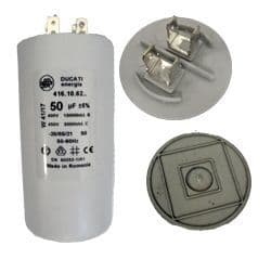 NuAir Air Compressor Spare Part CAPACITOR 50UF RUN Code: S-9612113 415V max 50Hz and 60Hz