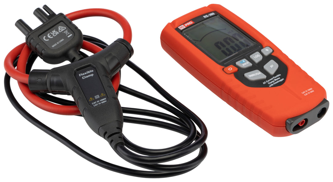 TieDex UK DT-388 Clamp Meter 3000 A ac CAT III, CAT IV
