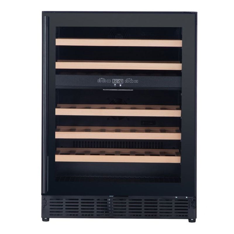 Built In 60cm Wine Cooler - Black - PRWC410