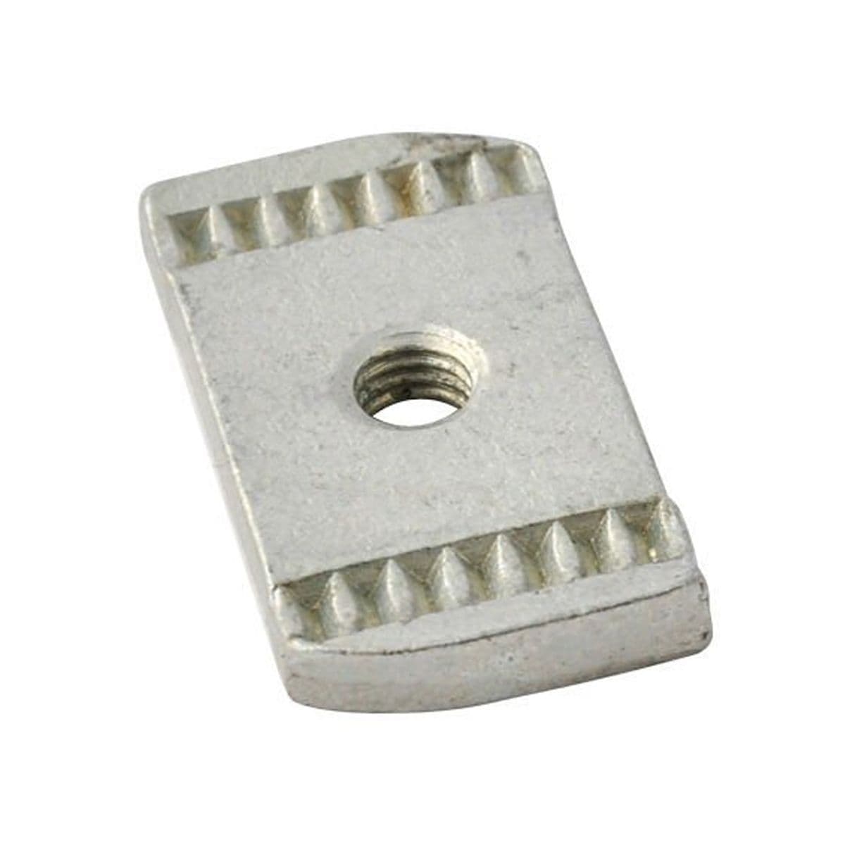 STÖRNCH Pack of 100 Channel Rail Nut M6 Plain