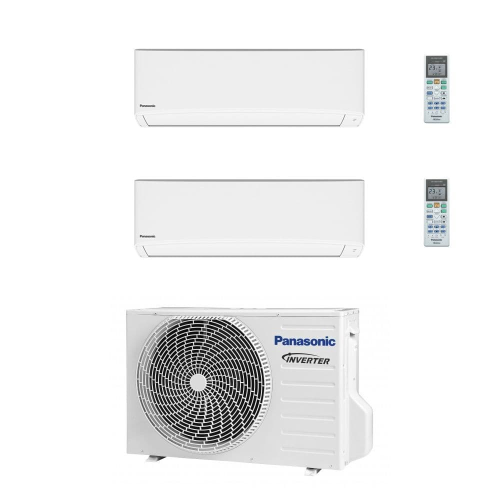 Panasonic Air Conditioning 2 x CS-TZ25TKEW Wall Multi CU-2Z41TBE 4.1Kw/14000Btu A++ 240V~50Hz