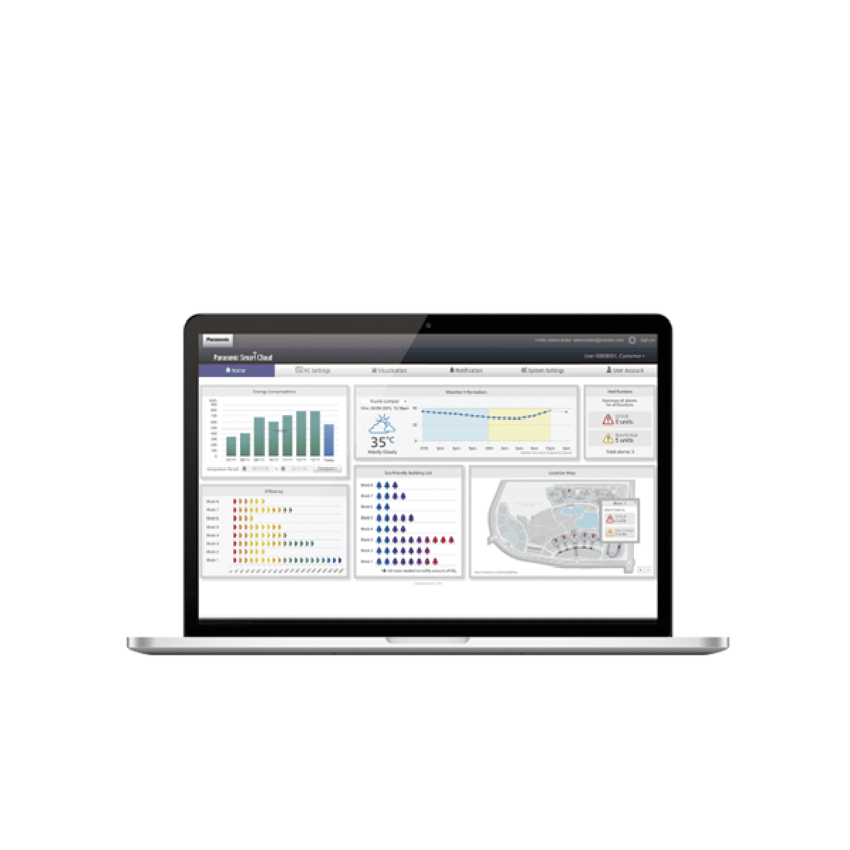 Panasonic Air Conditioning CZ-CFUSCC1 AC Smart Cloud Controller for Up to 128 Groups
