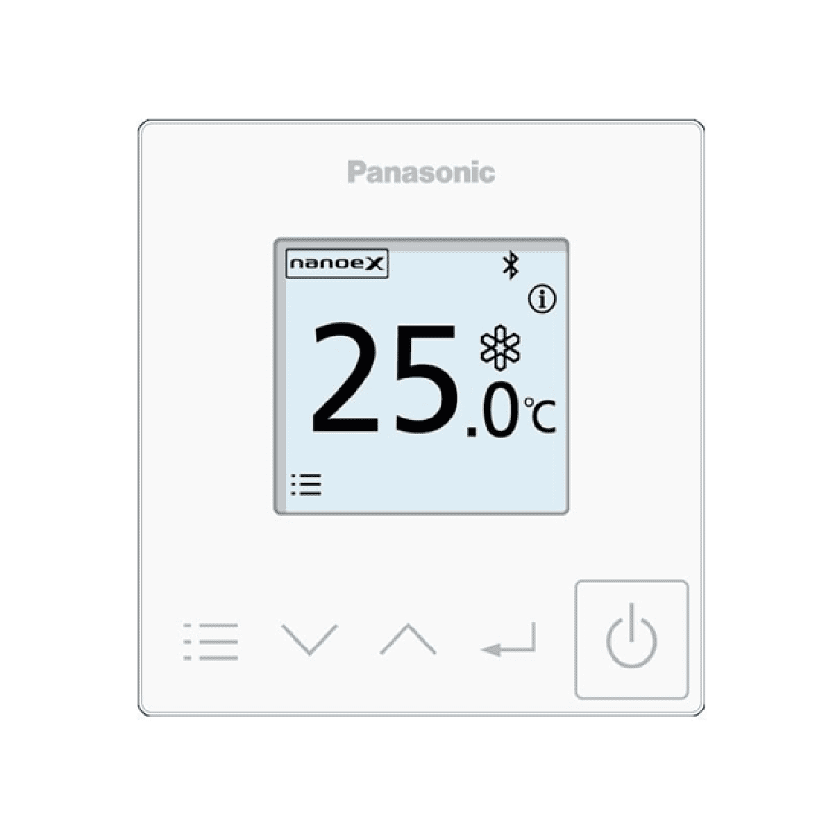 Panasonic Air Conditioning CZ-RTC6WBL CONEX Wired Remote Controller with Bluetooth® (White)