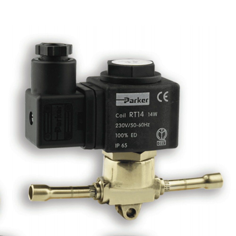 Parker Refrigeration Spare Part 98805 7/8 145.6DRSP Solder Parker Solenoid Valve