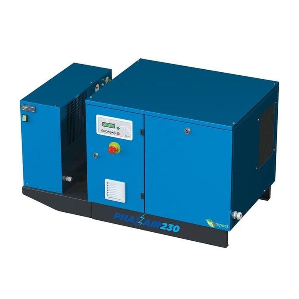 Phazair-230 5.5-10 VSD-D K-183042022 Stationary Air Compressor 680L/min 116Psi 7.5HP 5.5kw 230/50/1