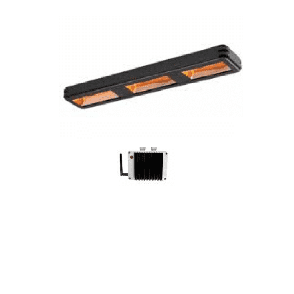 Powrmatic SQ60V3 Electric Quartz Vertical Industrial Infrared Heater 6Kw/21000Btu 220-240V~50Hz
