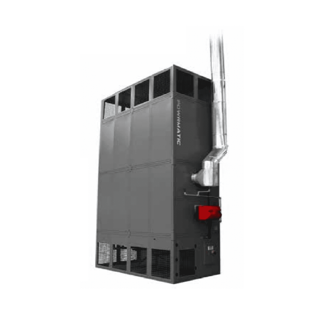 Powrmatic TEx41OIL Warehouse Rotation Oil-Fired Industrial Heater 220-440kW