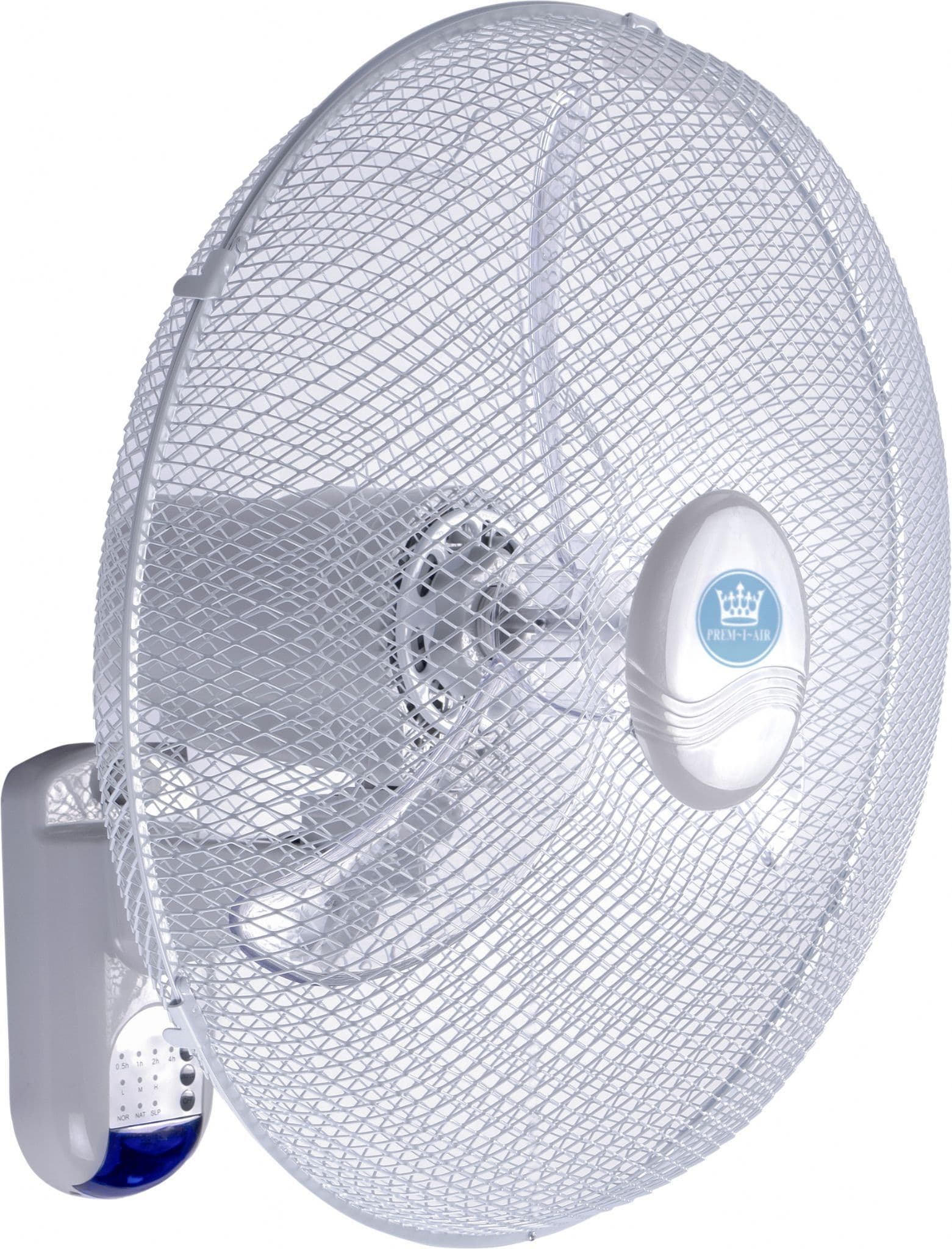 Prem-I-Air EH1621 18 inch 45cm Wall Fan with Remote Control and Timer 220-240V~50Hz