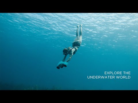 Jobe Infinity Seascooter Pro Package – Powerful Underwater Scooter with Dual Battery, GoPro Mount & Snorkel Set – 30m Depth, 8.5 km/h Speed