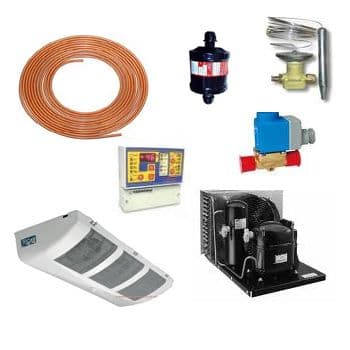 Aspera Provisions Holding Room Refrigeration Plant +2 to +4DegC for Room Size Up to 8 cubic Metres 240V~50Hz