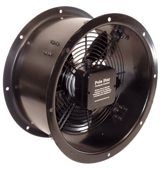 PSP Case Mounted Axial Fan CAEC1-400S-1 230V~50Hz/60Hz
