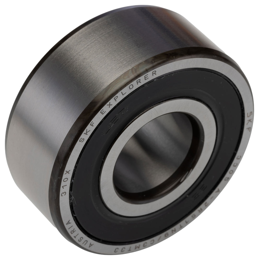 SKF 3305 A-2RS1TN9/C3MT33 2 Row Ball Bearing - 25 mm ID, 62 mm OD 25.4 mm Race Width_3305 A-2RS1TN9/C3MT33
