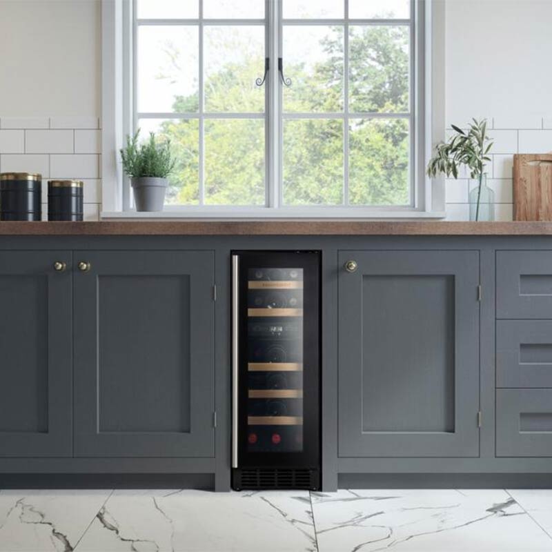 30CM Dual Zone Wine Cooler - Black - RWC3018BL/