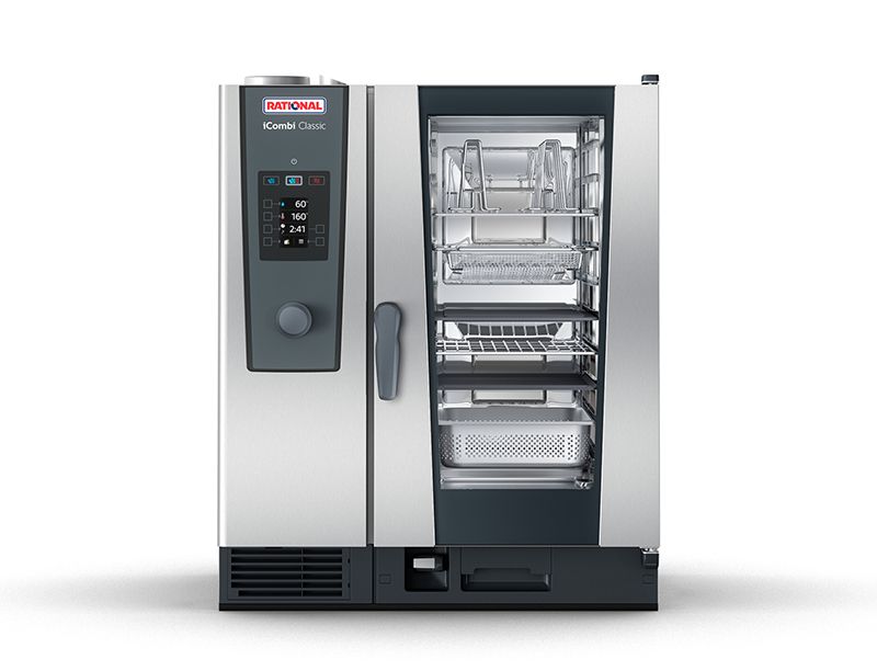 RATIONAL iCombi Classic ICC 10-1/1/E 10 Grid 1/1GN Electric Combination Oven - 3 Phase