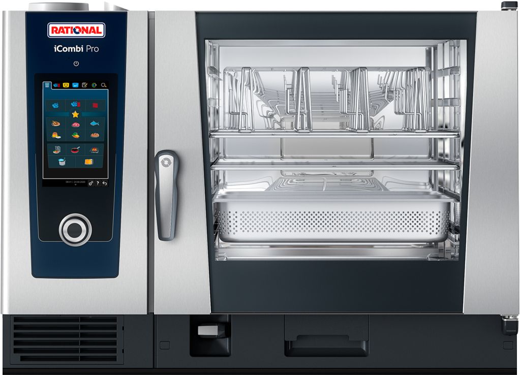 RATIONAL iCombi Pro ICP 6-2/1/E 6 Grid 2/1GN Electric Combination Oven - 3 Phase